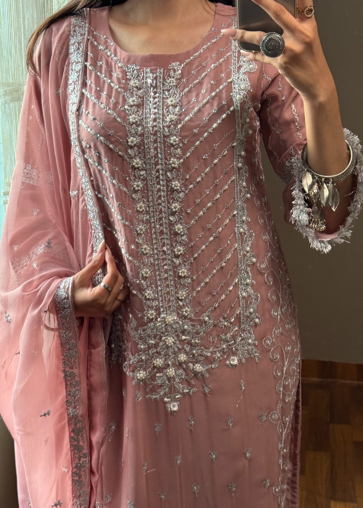 Four Season Boutique JUMMI CHIFFON PINK Women 3pcs