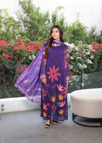 Nazmina Stunning embellishment dress Women 2pcs