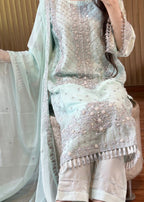 Four Season Boutique JUMMI CHIFFON ICEBLUE Women 3pcs