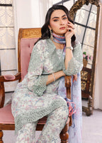 Polawn PD 24 202 | AAFREEN PRET LAWN COLLECTION Women 3pcs