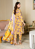 Sahibas By Mirza Kanwal Yellow Women 3pcs