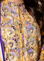 Sahibas By Mirza Kanwal Yellow Women 3pcs