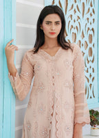 Mona Embroidery Ethereal Pearl peach Women 3pcs
