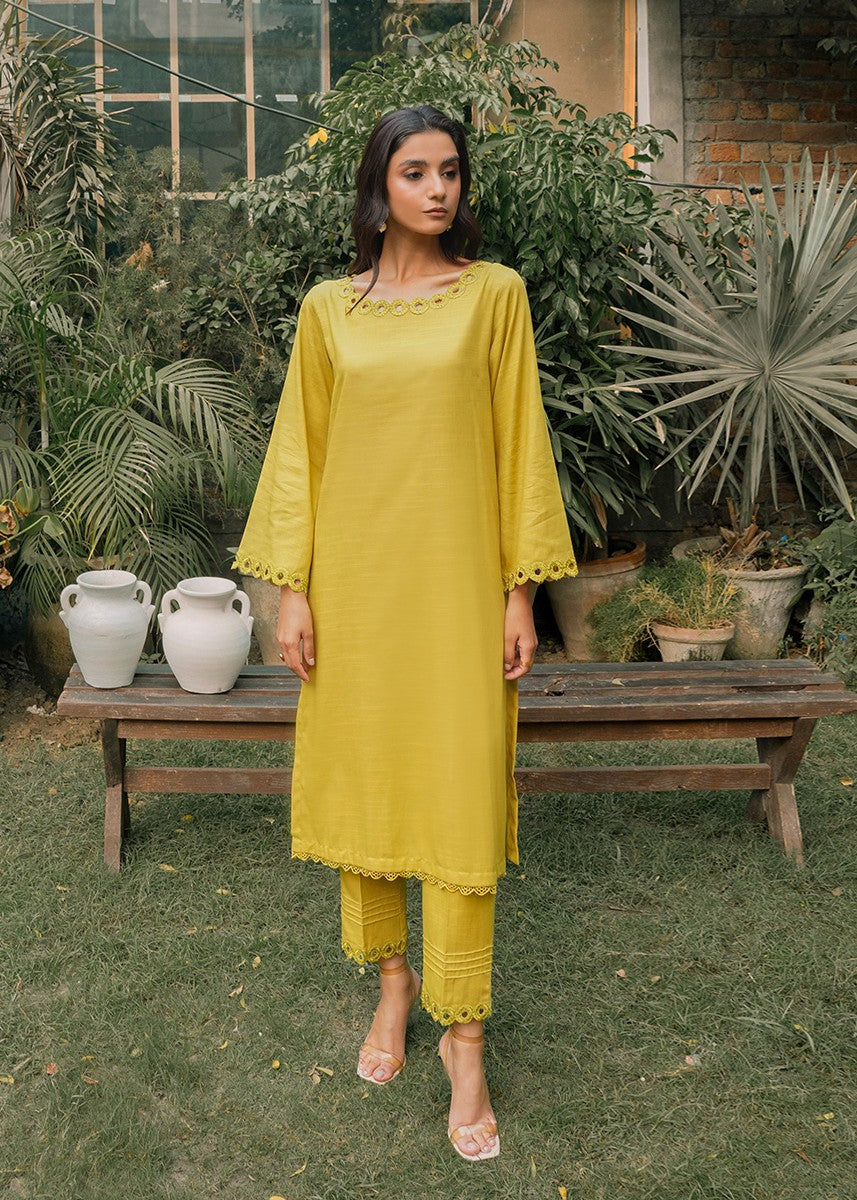 Kross Kulture Khaddar Solid Suit KGL 01208 Women 2pcs