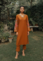 Kross Kulture Khaddar Solid Suit KGL 01213 Women 2pcs