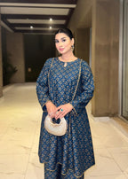 B.K Clothings TEAL AURA Women 2pcs