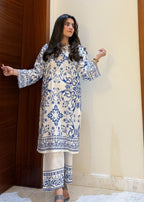 B.K Clothings Sara Blue Women 2pcs