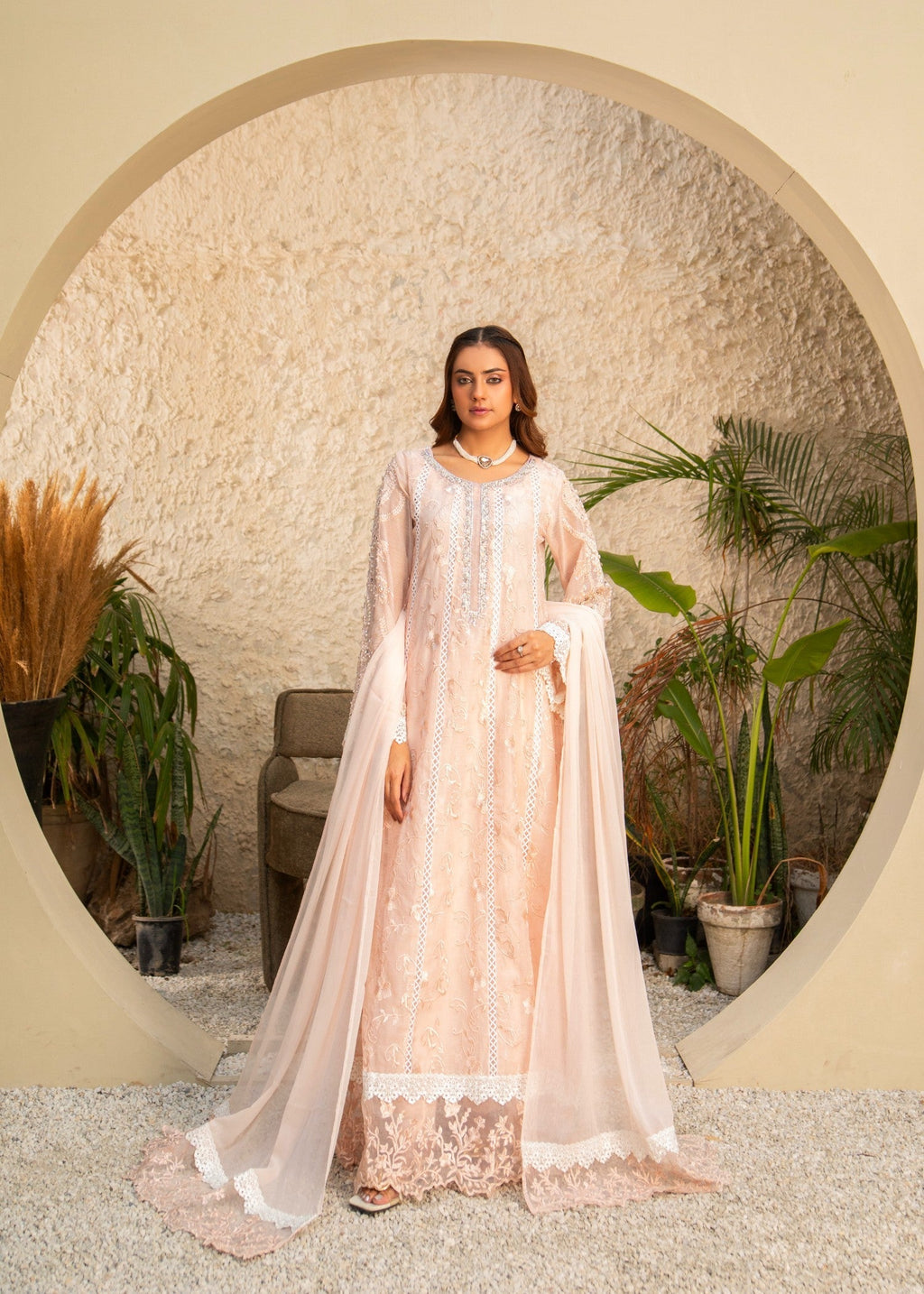 Manahils K 152 PEACH Women 3pcs