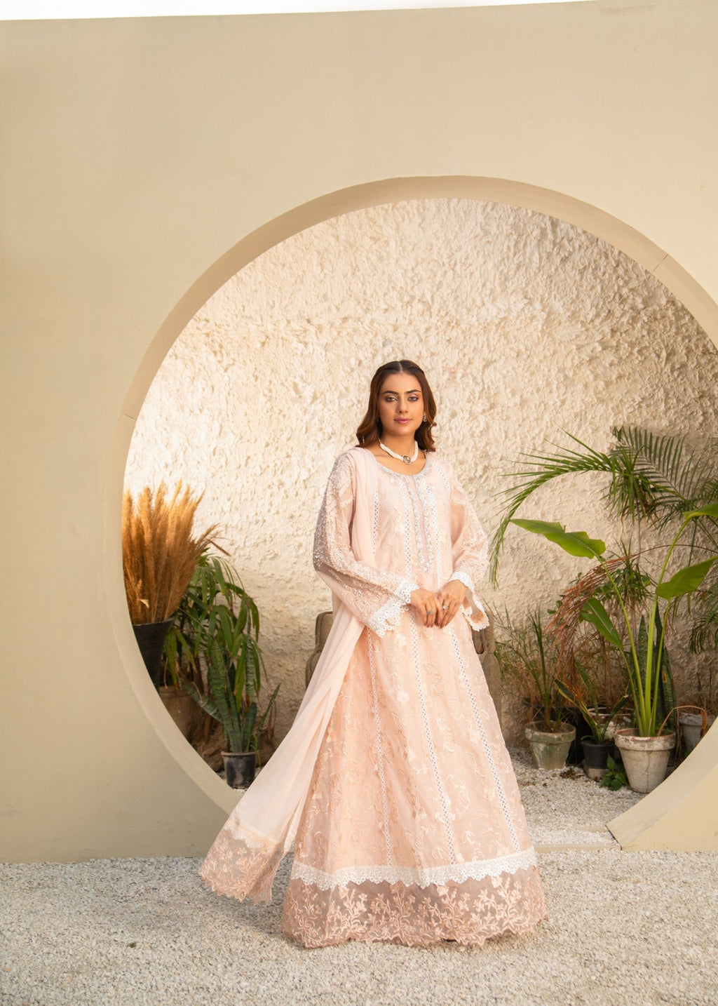 Manahils K 152 PEACH Women 3pcs