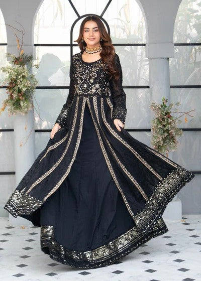 Mona Embroidery SERENE BLACK Women 3pcs