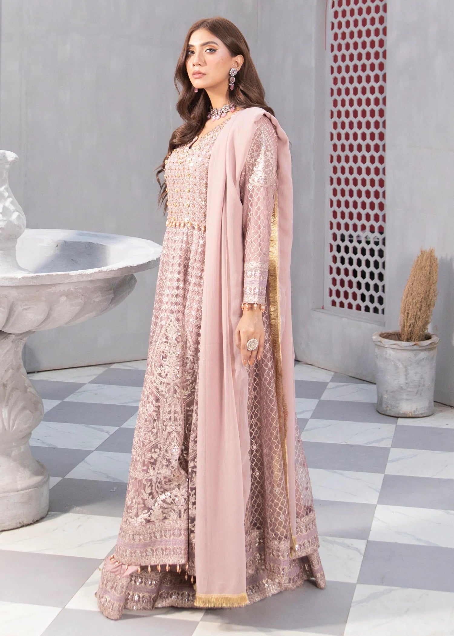 Mona Embroidery LILICA LILAC Women 3pcs
