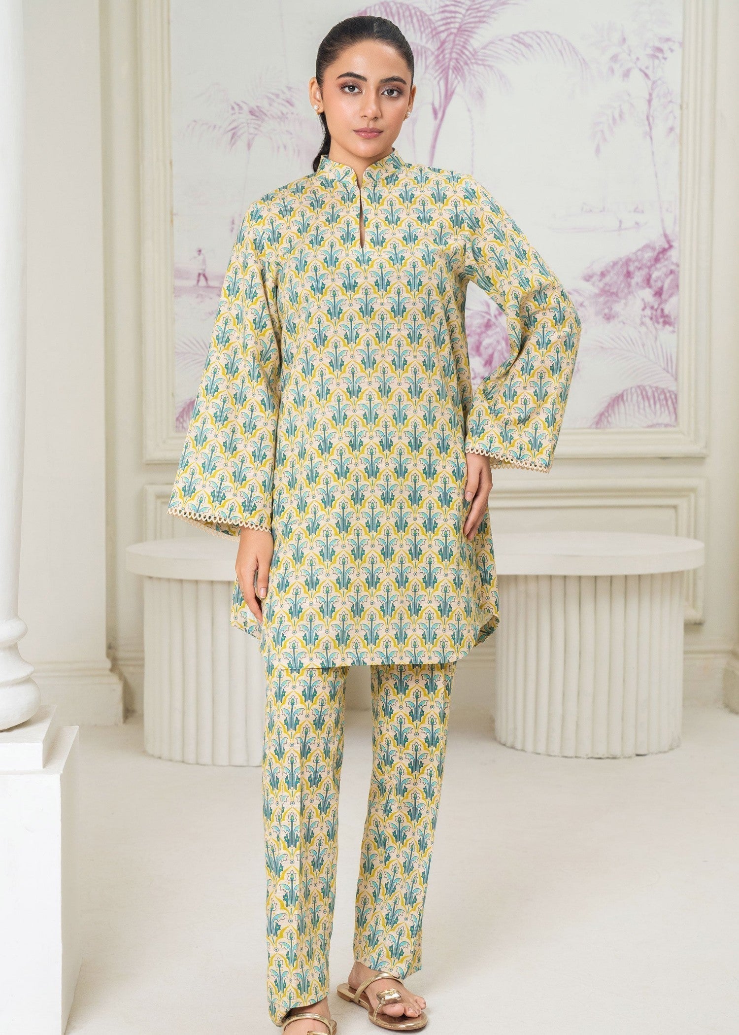Kiara Maranta Khaddar Women 2pcs