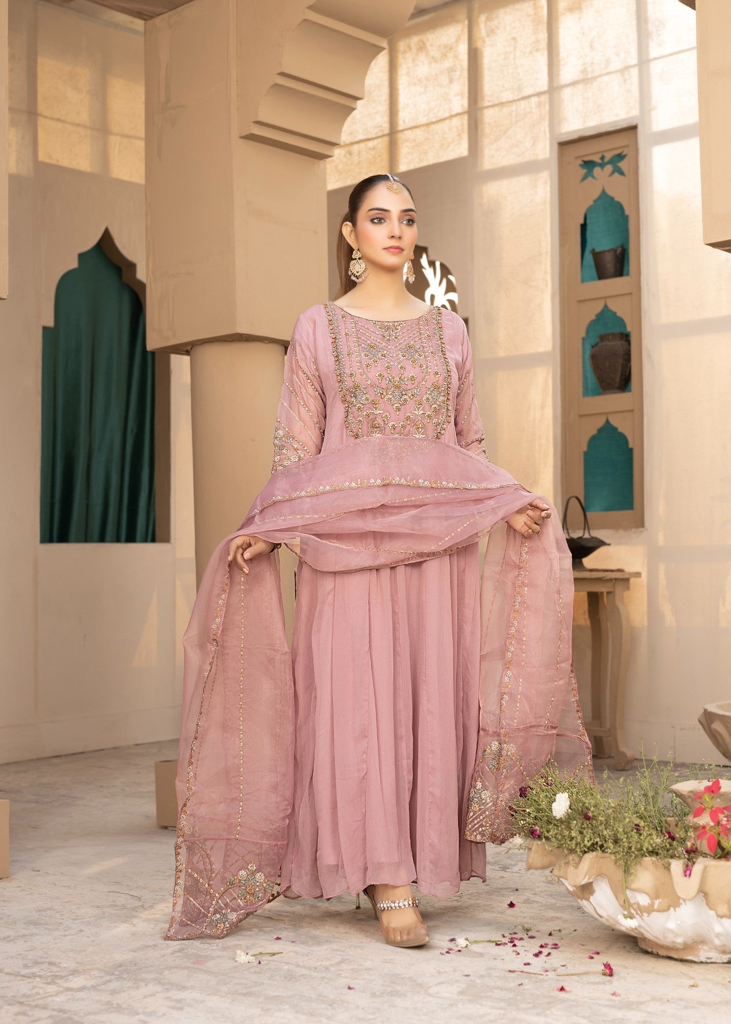 Pehnawa Fashion PLUSH PINK Women 3pcs