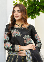 Miss & Mrs Black lhanga 029 Women 3pcs