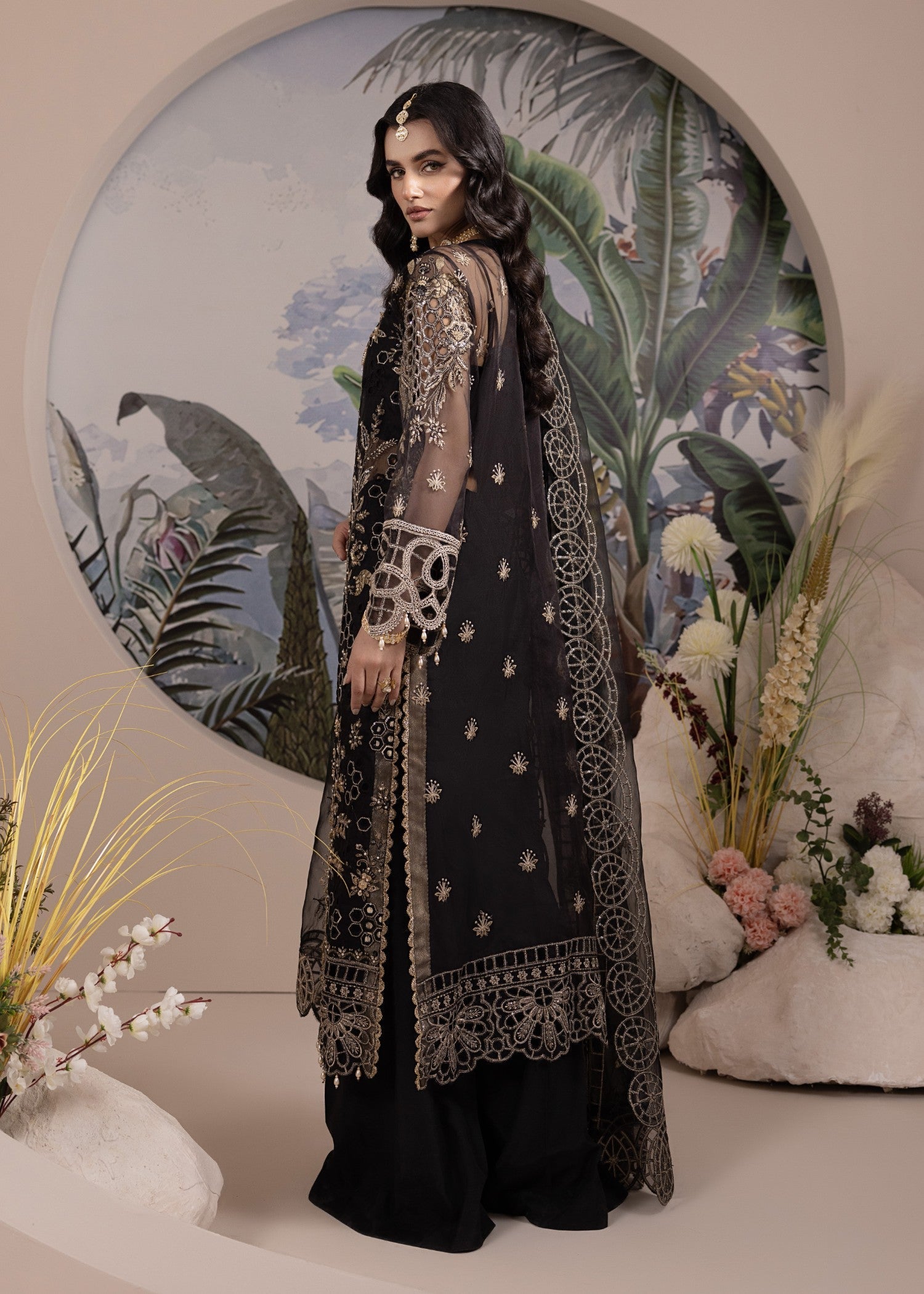 Diara Couture REHANI US 648 BLACK Women 3pcs