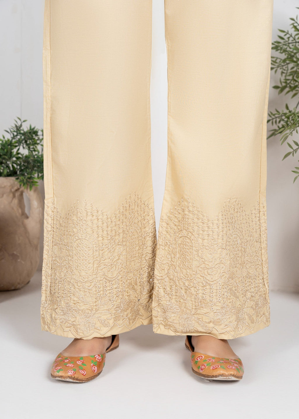Rangeenz Embroidered Bell trouser Miic Women 1pcs
