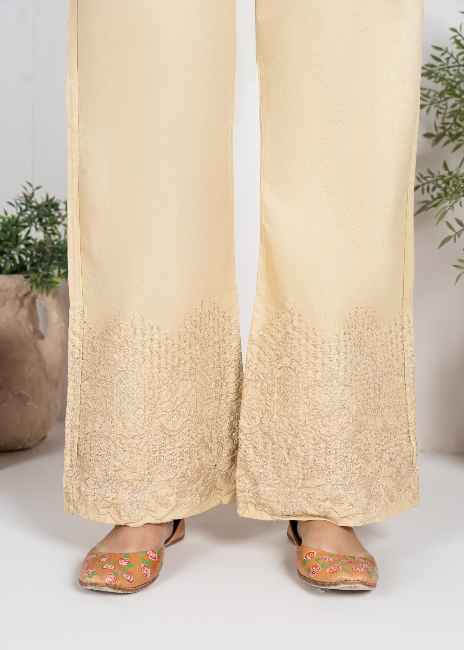 Rangeenz Embroidered Bell trouser Miic Women 1pcs