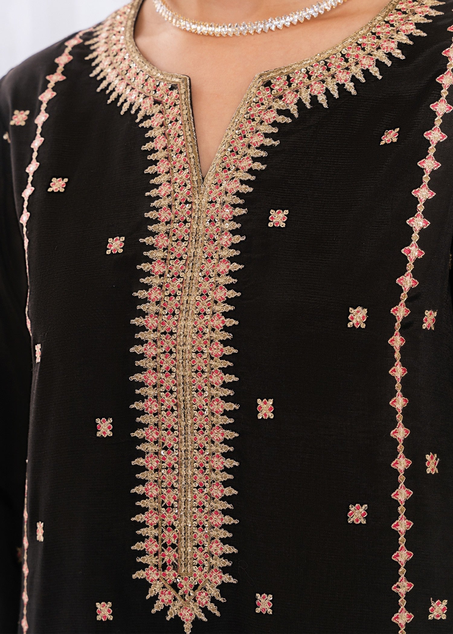 Rang-e-Haya Enara (Black) Women 3pcs