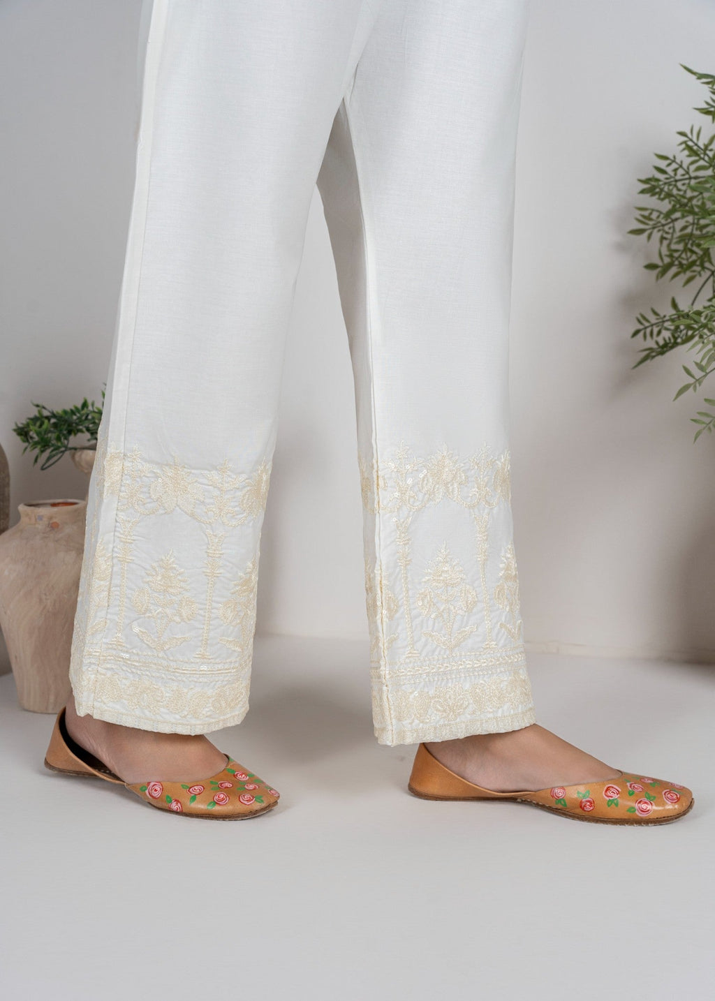 Rangeenz Embroidered Bell Trouser MiiM Women 1pcs