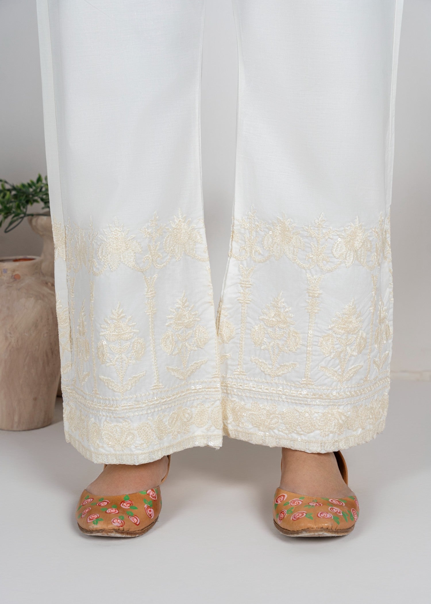 Rangeenz Embroidered Bell Trouser MiiM Women 1pcs