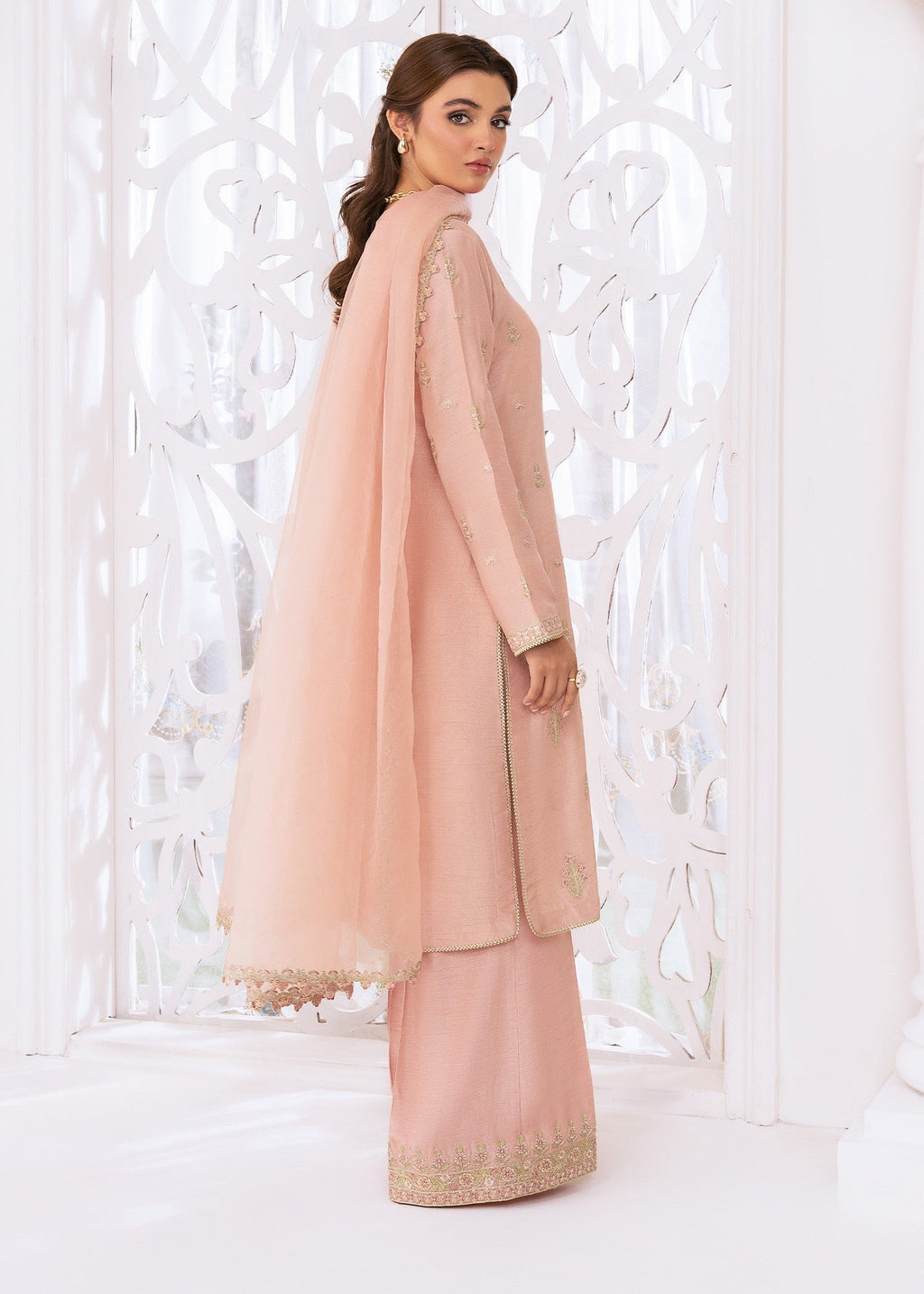 Rang-e-Haya Luminara (Peach) Women 3pcs