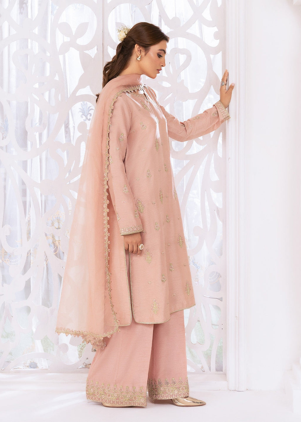 Rang-e-Haya Luminara (Peach) Women 3pcs