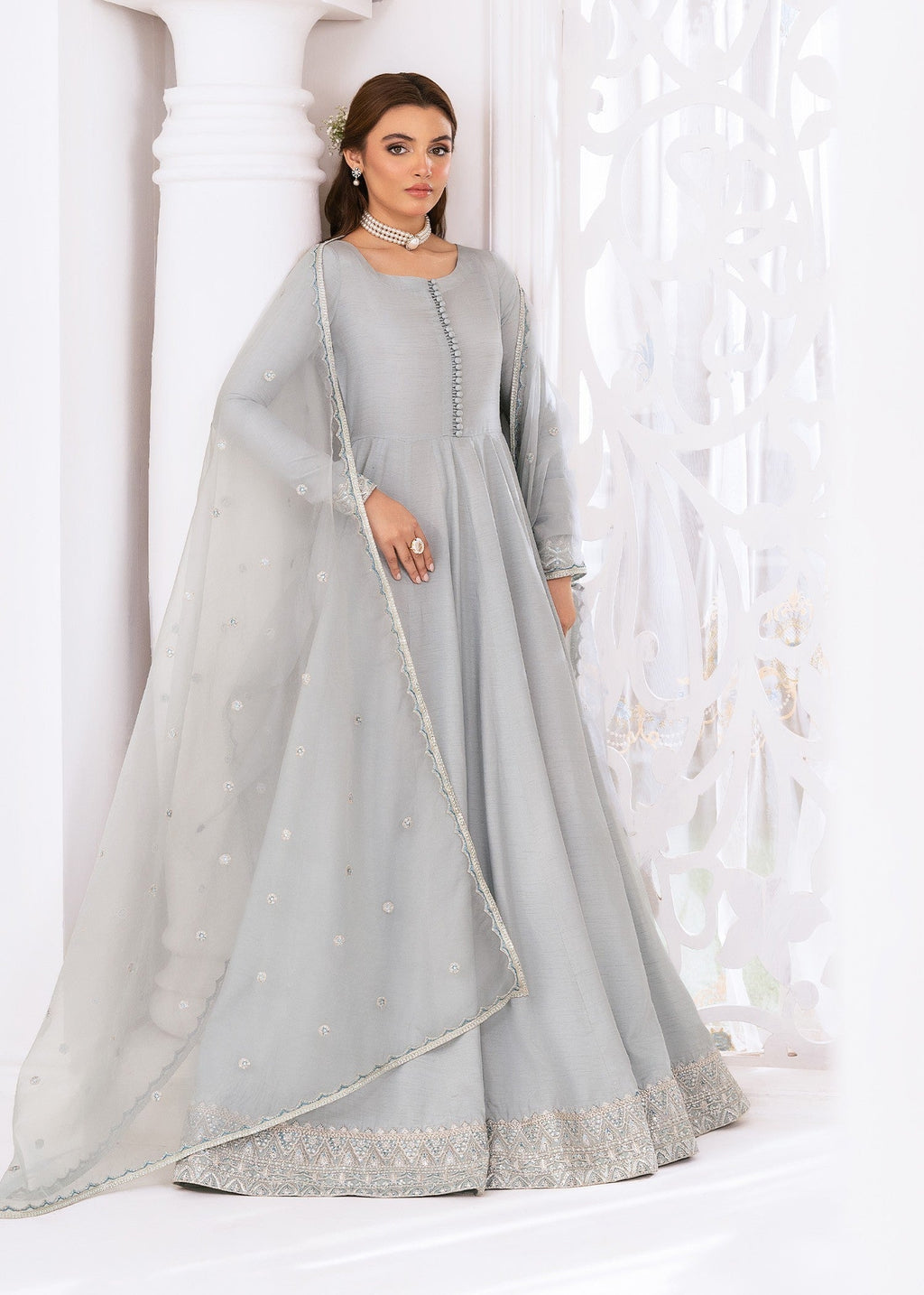 Rang-e-Haya Celestia (Grey) Women 3pcs