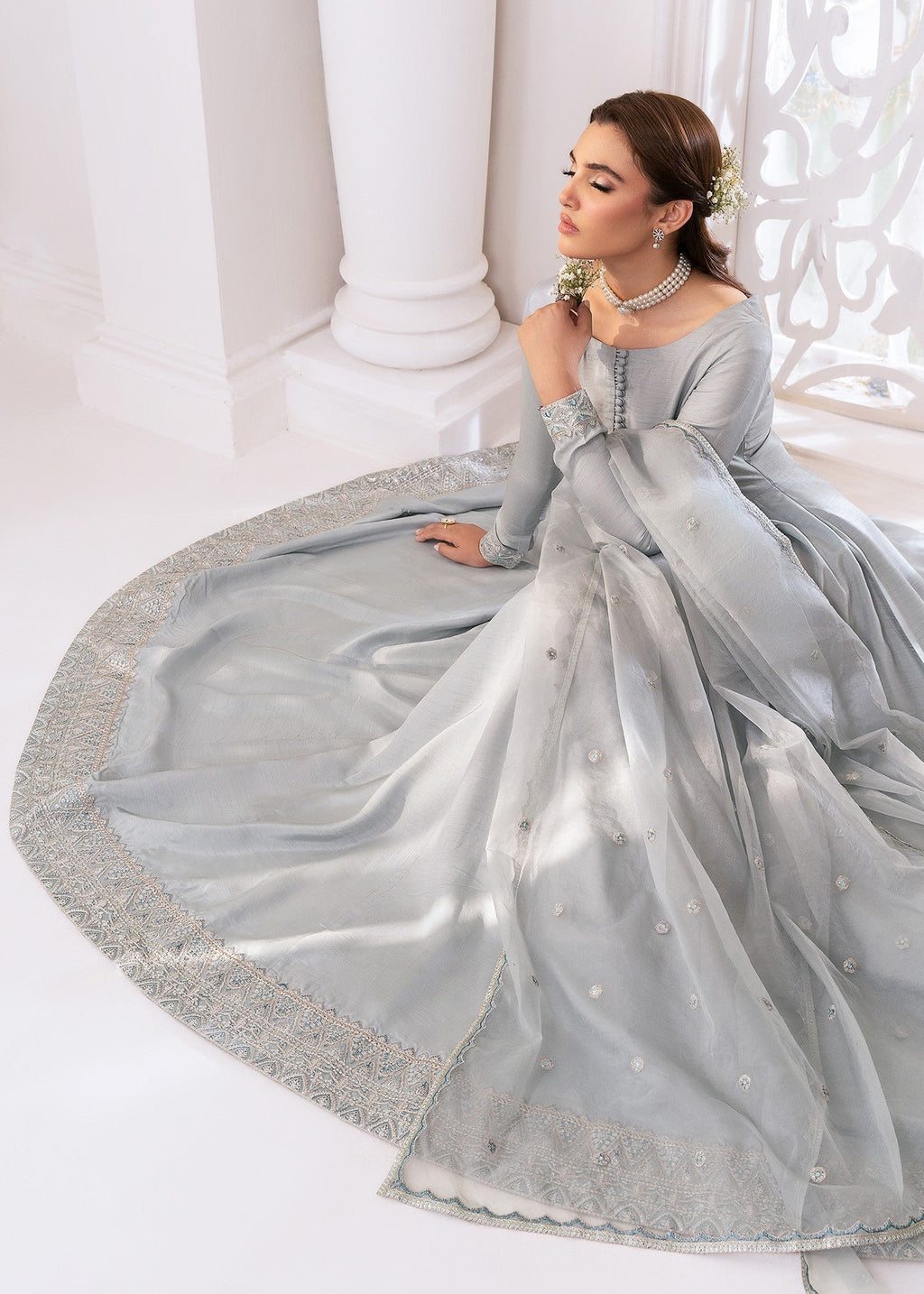 Rang-e-Haya Celestia (Ice Blue) Women 3pcs