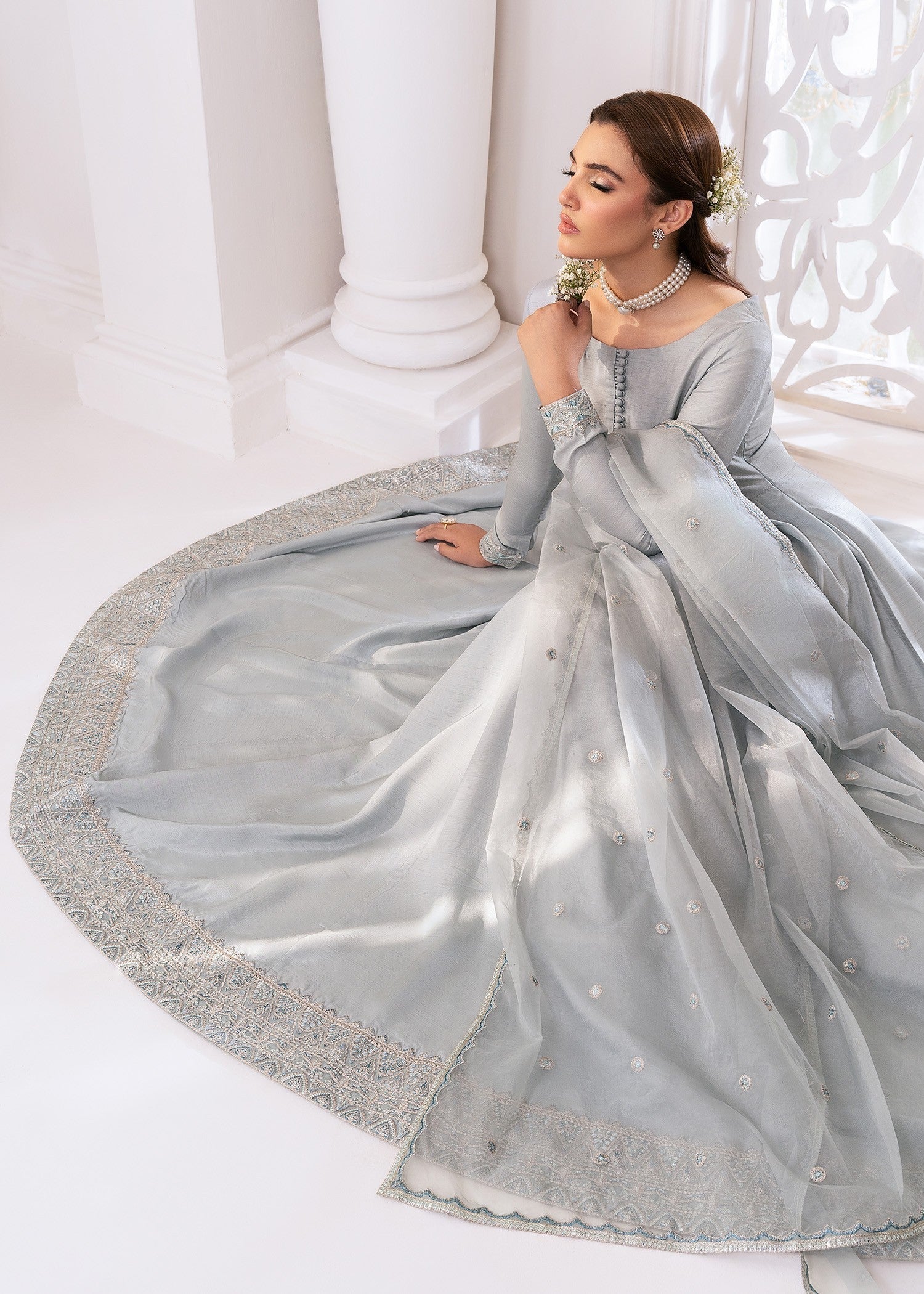 Rang-e-Haya Celestia (Ice Blue) Women 3pcs