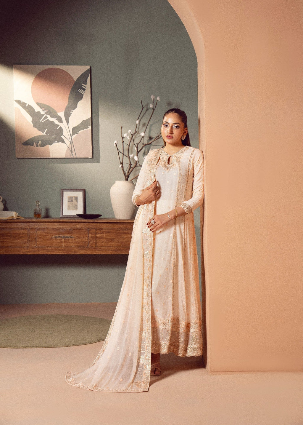 Kaamdar By Nofl Farooq Payab Women 3pcs