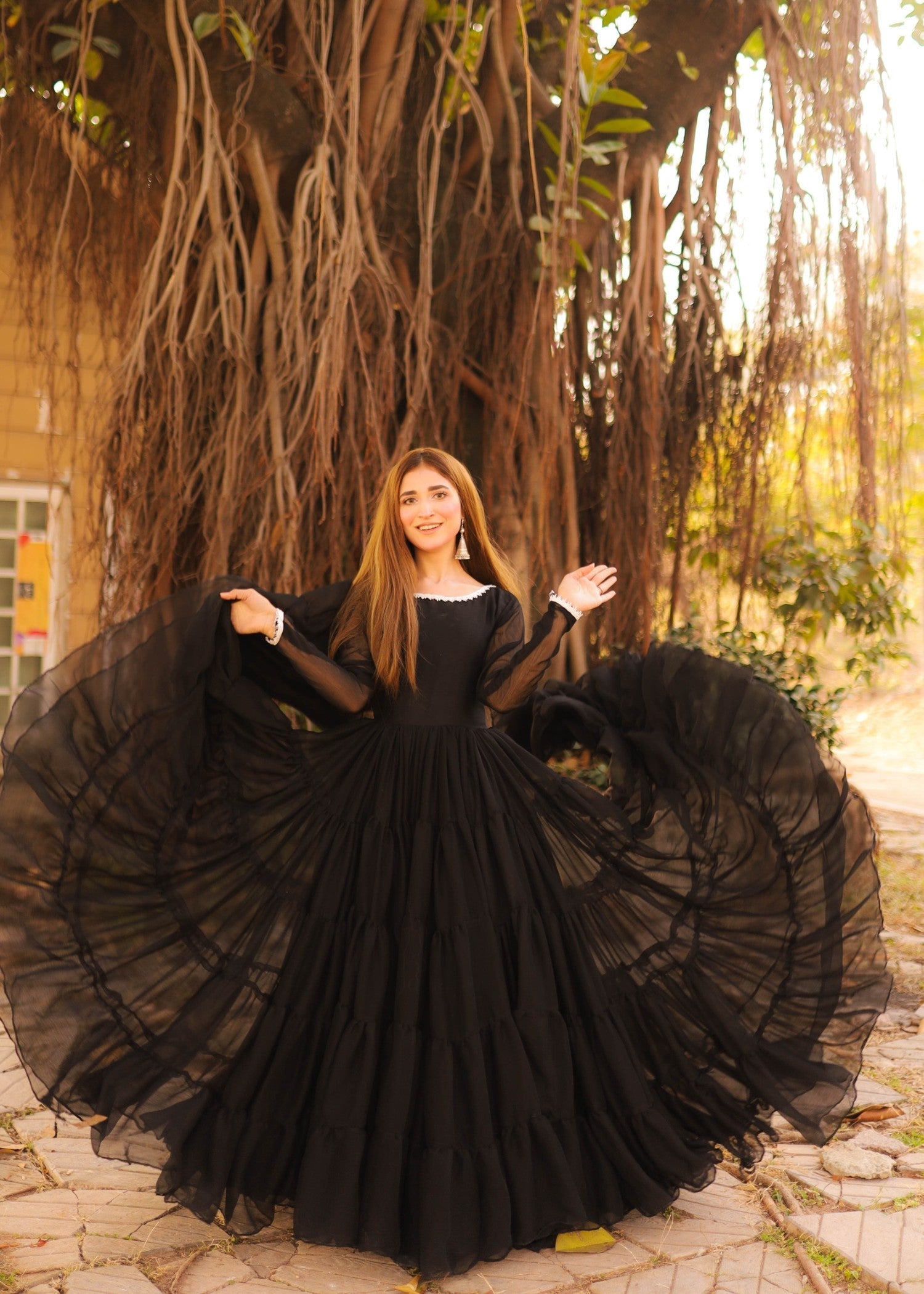 Anabiya leela black Women 2pcs