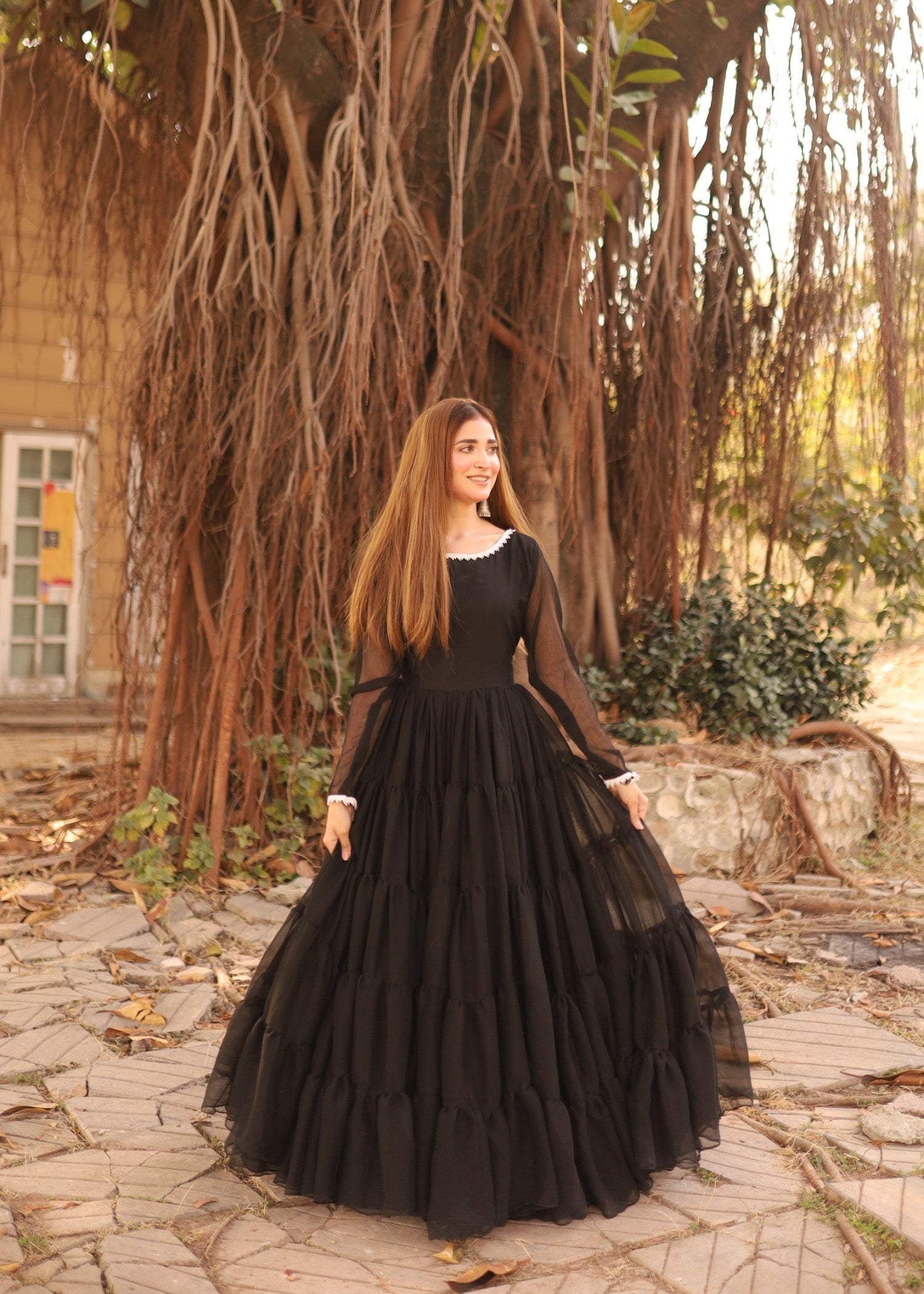 Anabiya leela black Women 2pcs