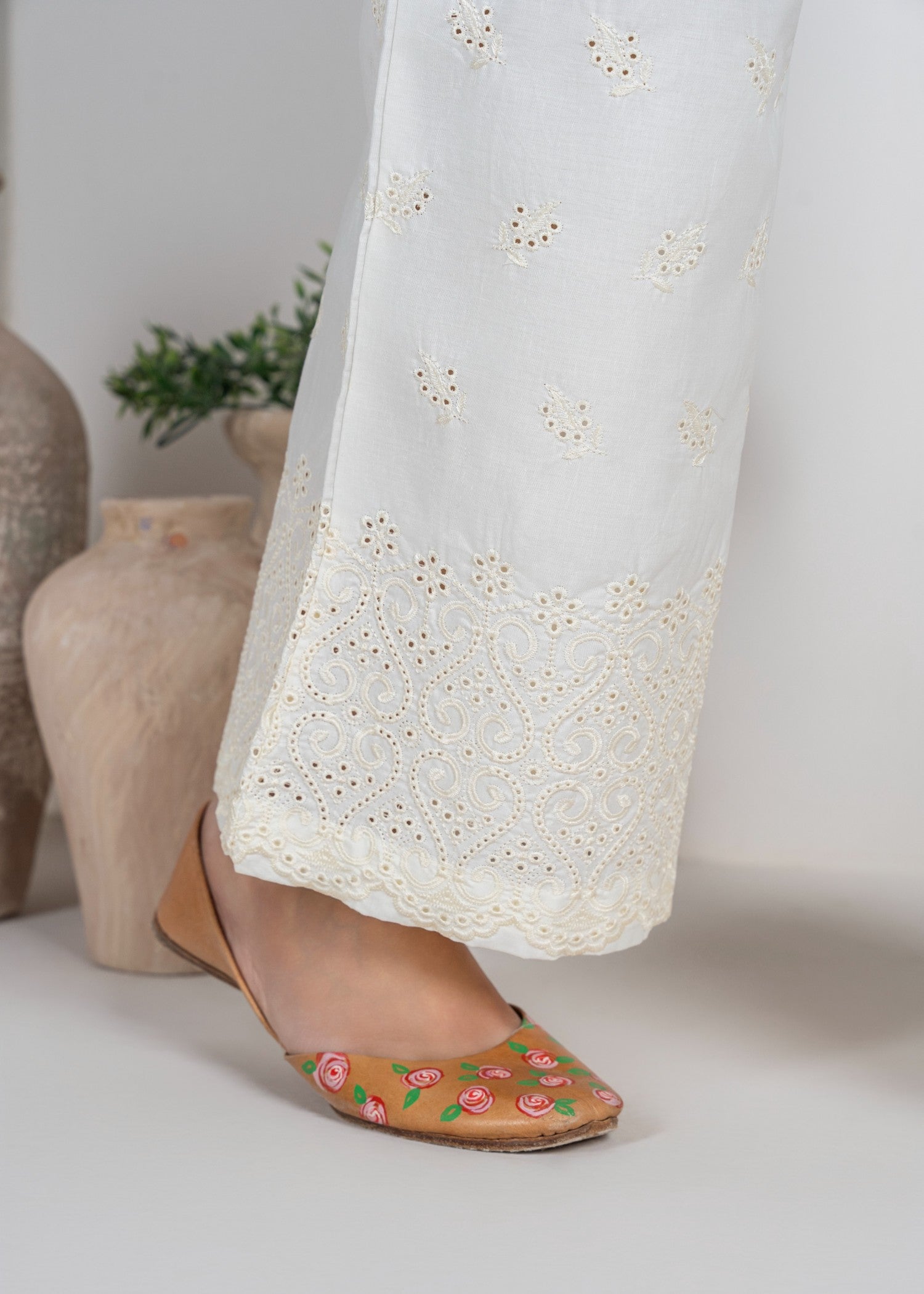 Rangeenz Embroidered Bell Trouser BRRD C Women 1pcs