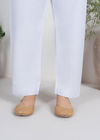 Rangeenz Plain Trouser Capri MIDR White Women 1pcs