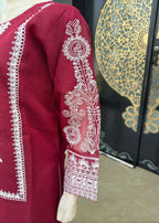 Noir Stitched Three Piece Dress HN Women 3pcs