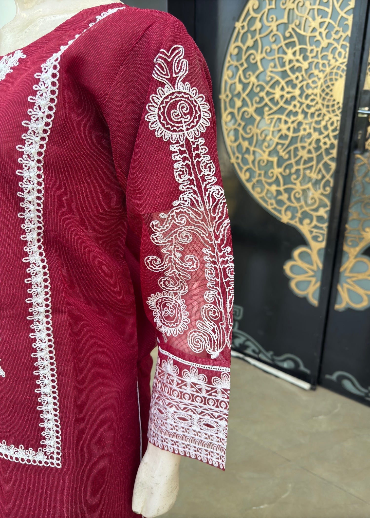 Noir Stitched Three Piece Dress HN Women 3pcs