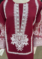 Noir Stitched Three Piece Dress HN Women 3pcs