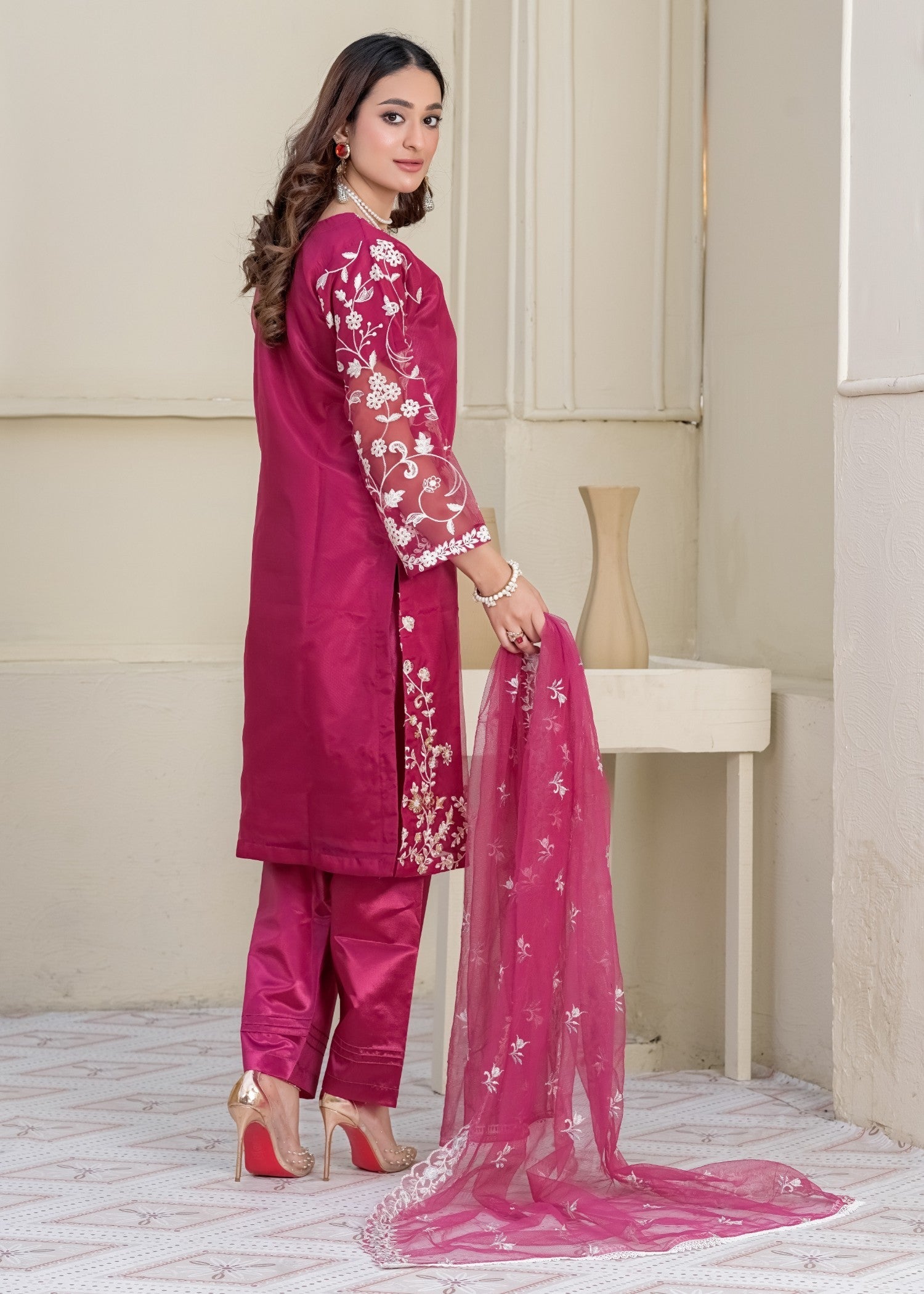 Style Saga 2231 Hot Pink Women 4pcs