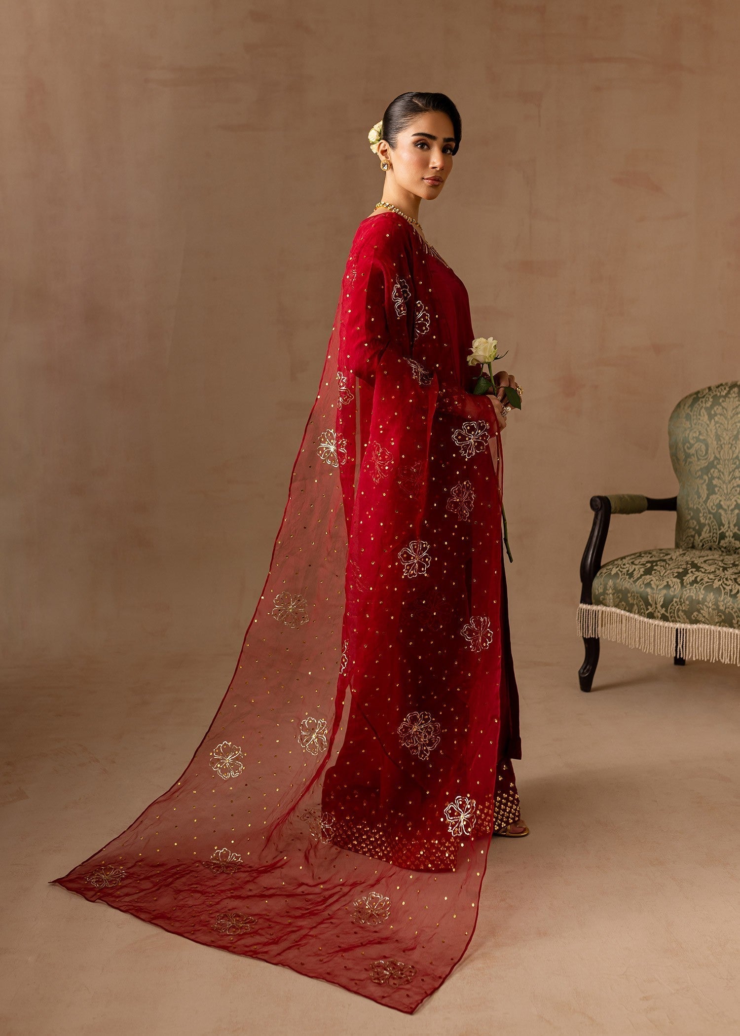 Maria Osama Ruby Women 3pcs
