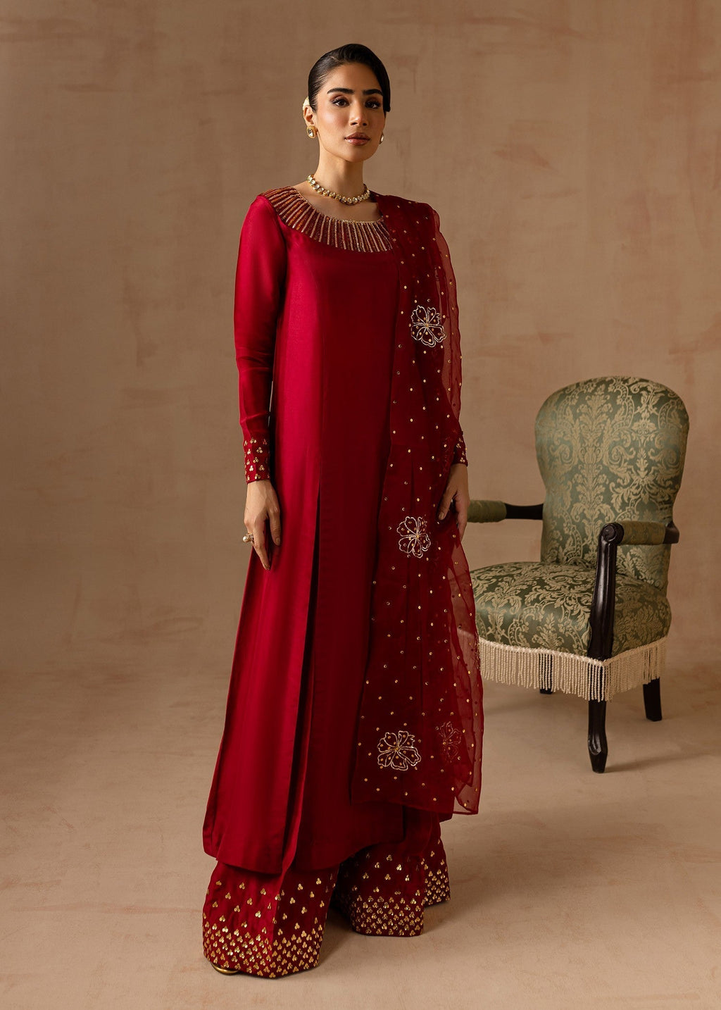 Maria Osama Ruby Women 3pcs