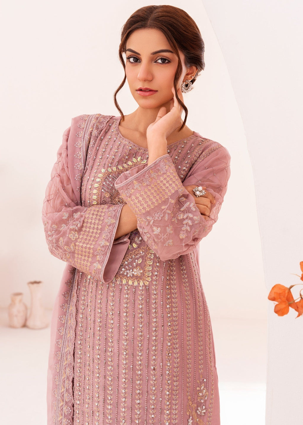 Four Season Boutique MAH E MEER ROSEPINK Women 3pcs