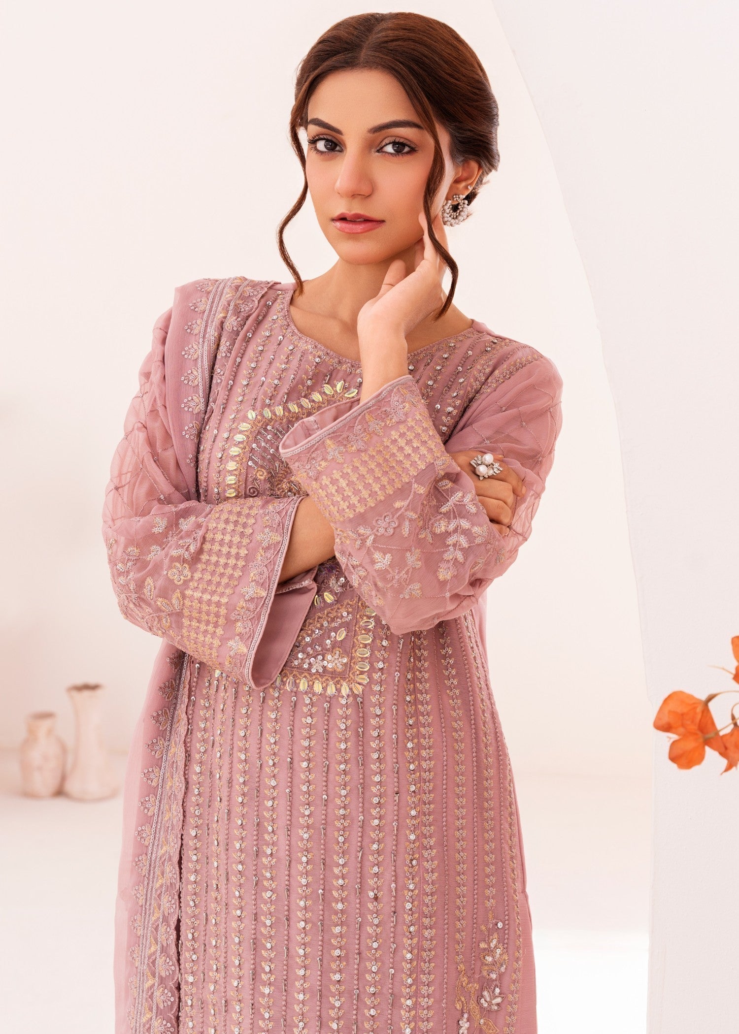 Four Season Boutique MAH E MEER ROSEPINK Women 3pcs
