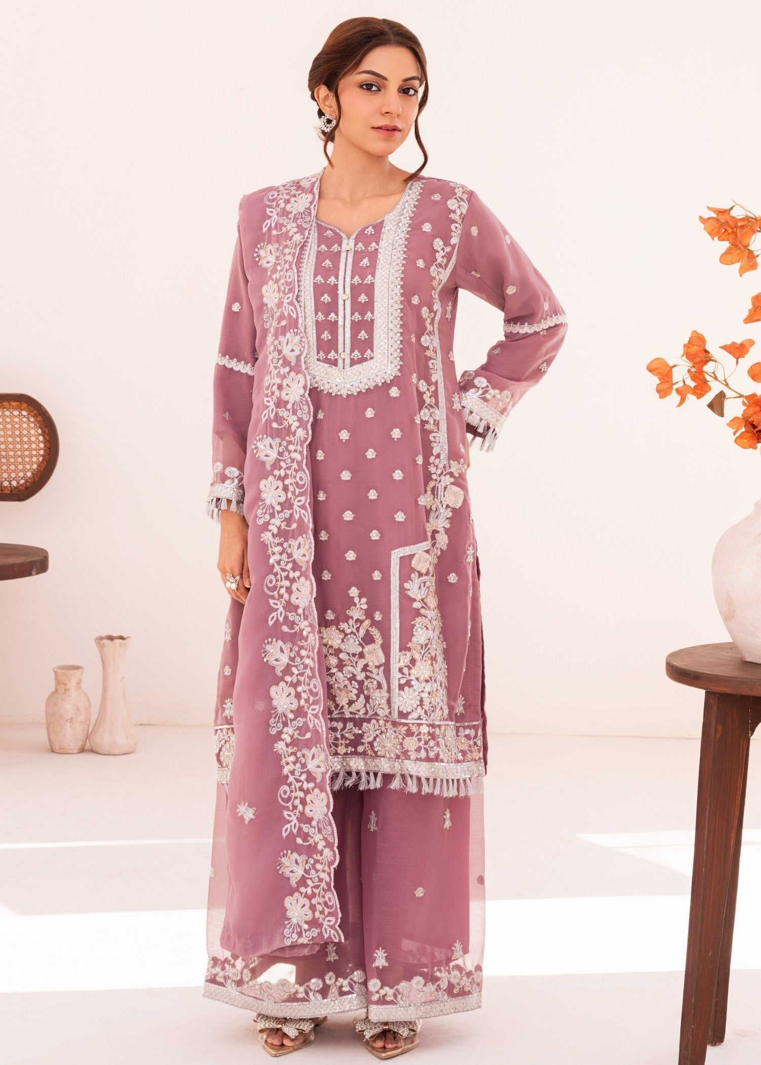 Four Season Boutique Dur e fishan Lavendor Women 3pcs