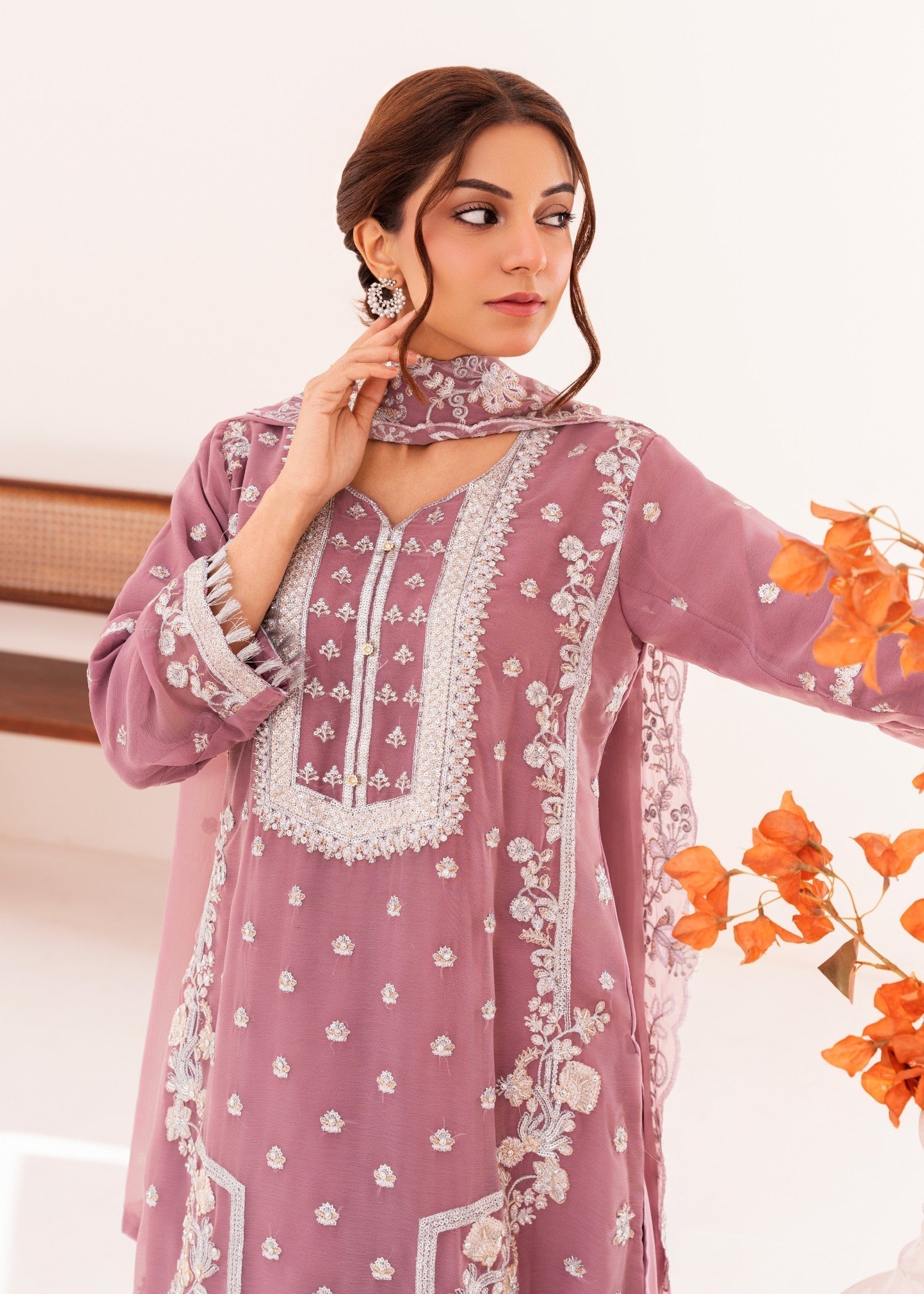 Four Season Boutique Dur e fishan Lavendor Women 3pcs