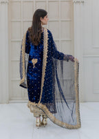 Rangoon Clothing Ishaal Velvetine Women 3pcs