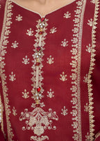 Malhaar MAL AL 4033 Red Women 3pcs