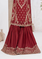 Malhaar MAL AL 4033 Red Women 3pcs