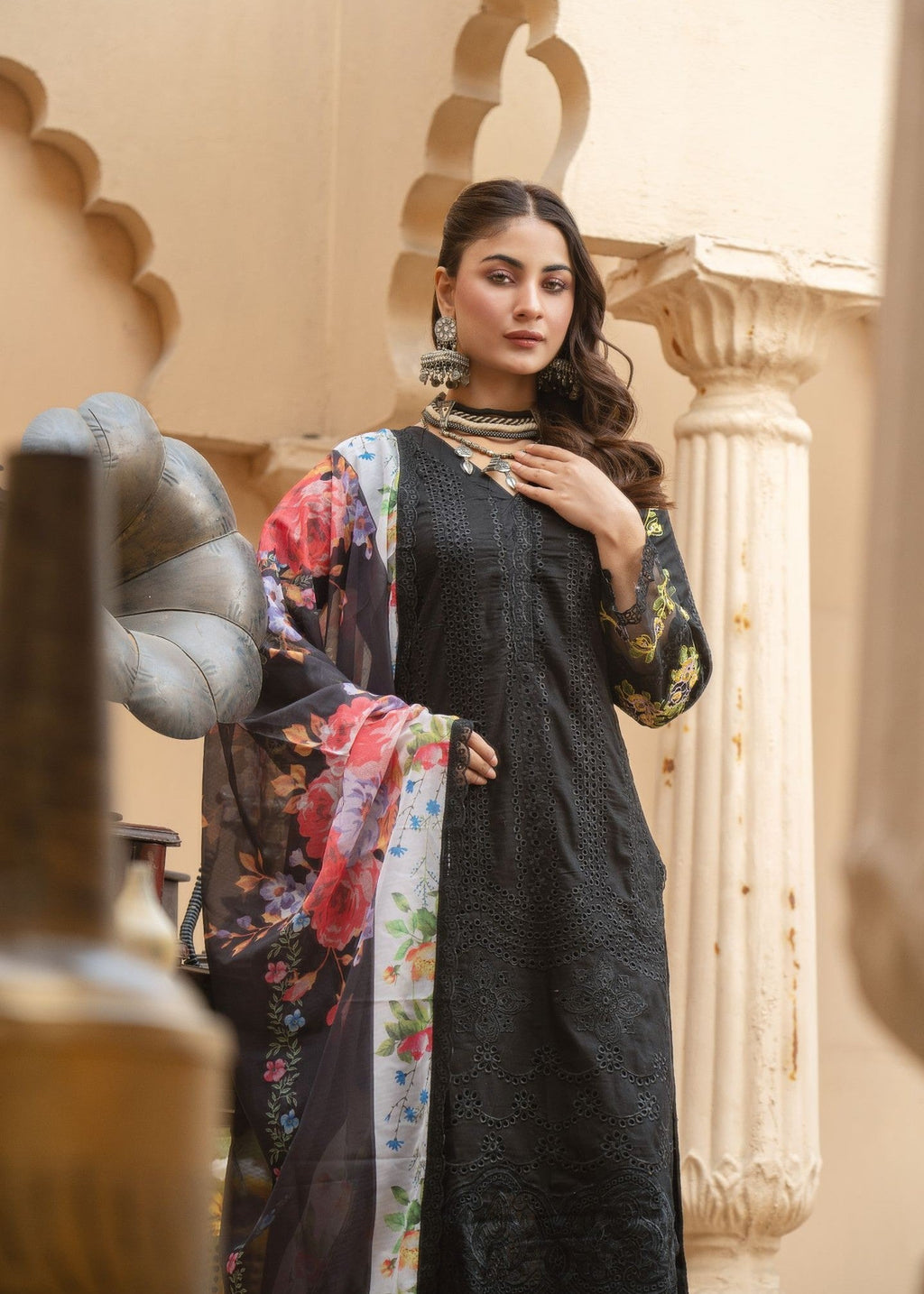 Al-Harir Apparel Rohma Black Women 3pcs