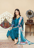 Al-Harir Apparel Rohma Peacock Women 3pcs