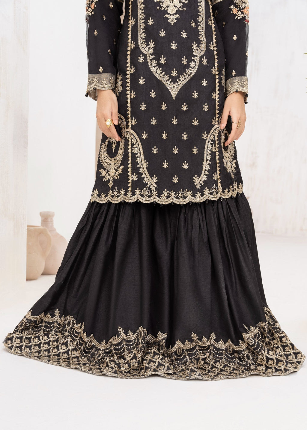 Malhaar MAL AL 4033 BLACK Women 3pcs